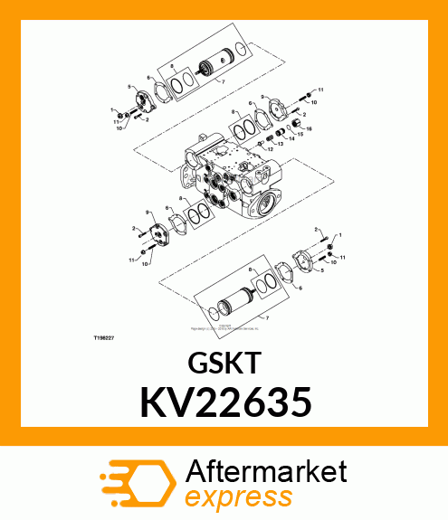 SERVO COVER GASKET KV22635