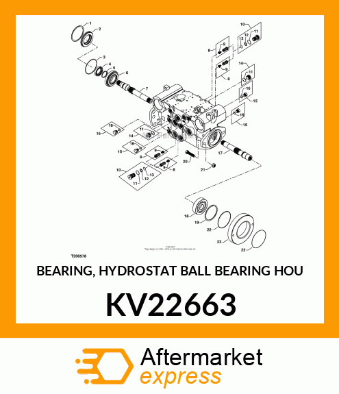 BEARING, HYDROSTAT BALL BEARING HOU KV22663