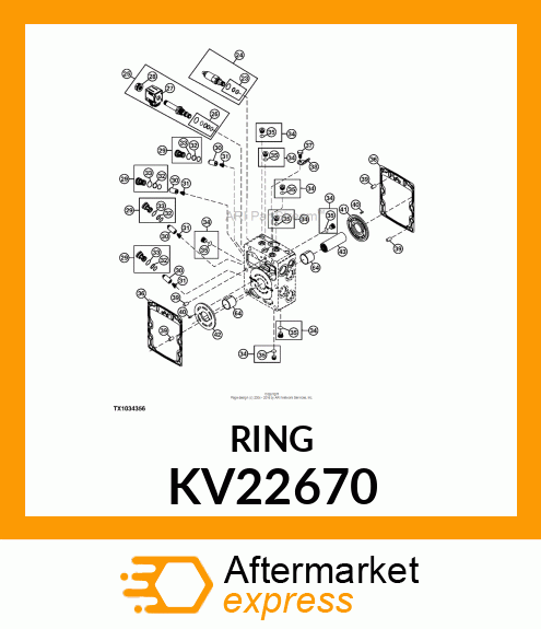 RING, BACKUP, HYDROSTAT KV22670