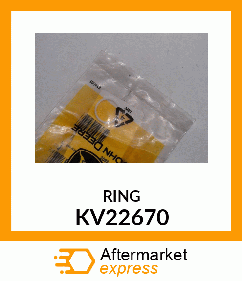 RING, BACKUP, HYDROSTAT KV22670