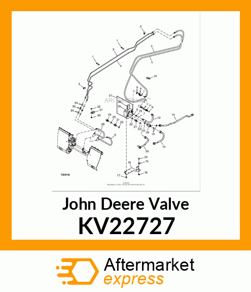 VALVE, POWER QUICK TACH KV22727