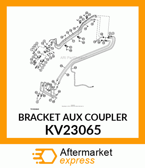 BRACKET AUX COUPLER KV23065