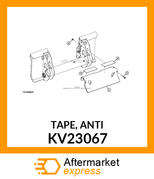 TAPE, ANTI KV23067