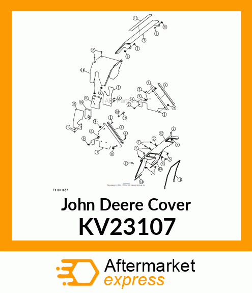 COVER KICK PLATE KV23107