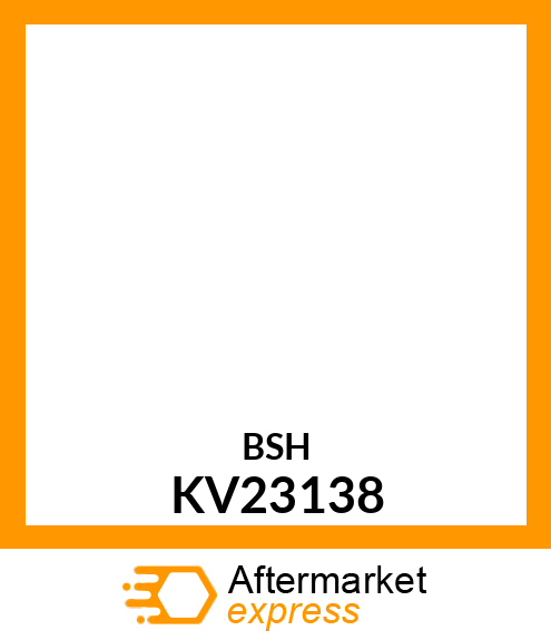 BUSHING BUSHING, FRAME END KV23138