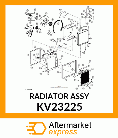 RADIATOR ASSY KV23225