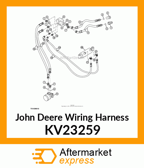 HARNESS, WIRING, BA VALVE KV23259