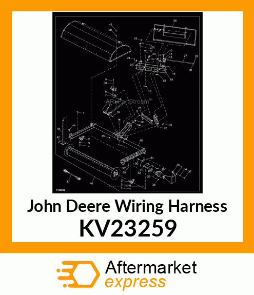 HARNESS, WIRING, BA VALVE KV23259