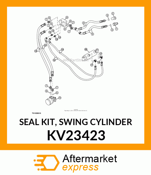 SEAL KIT, SWING CYLINDER KV23423