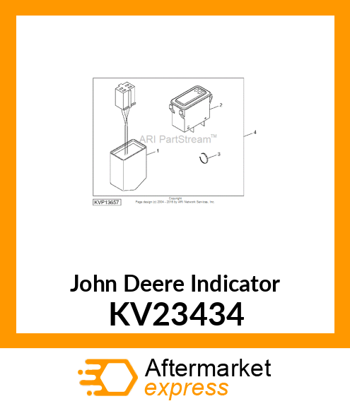 INDICATOR, AUTO PREHEAT KV23434