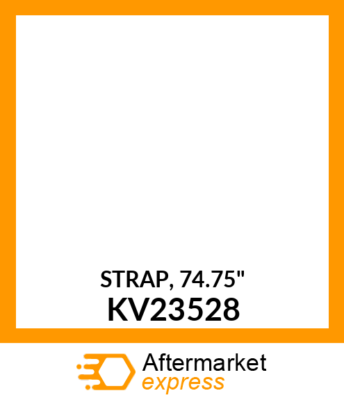 STRAP, 74.75" KV23528