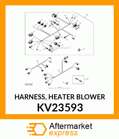 Motor Wiring Harness KV23593