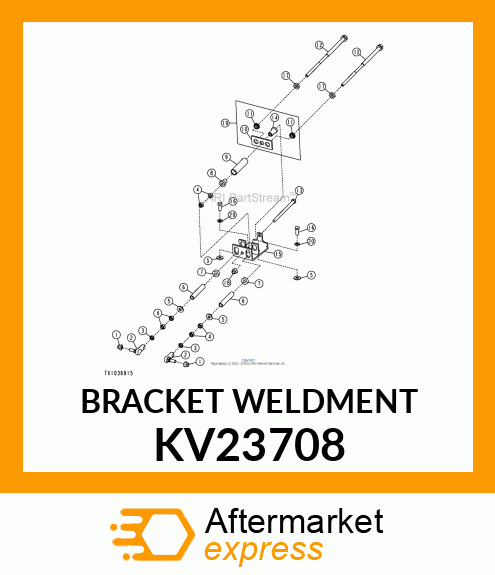 BRACKET WELDMENT KV23708