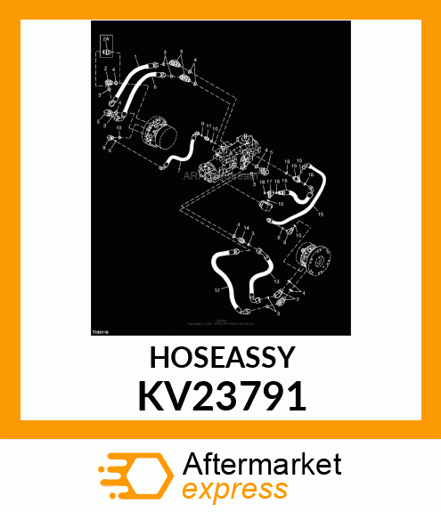 HOSE, HYDRAULIC KV23791