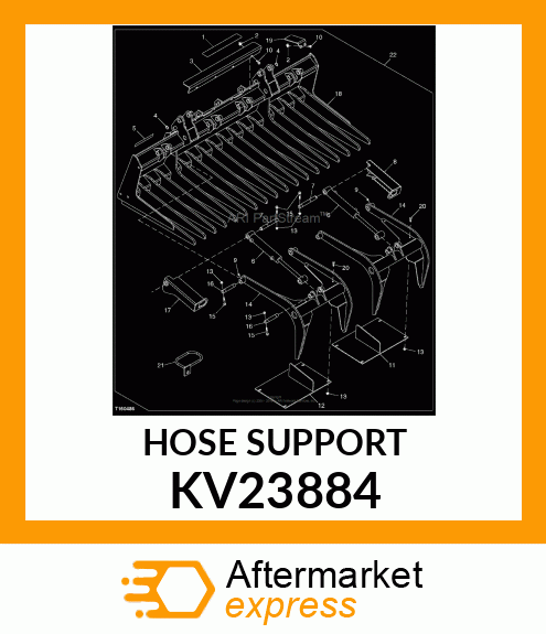 HOSE SUPPORT KV23884