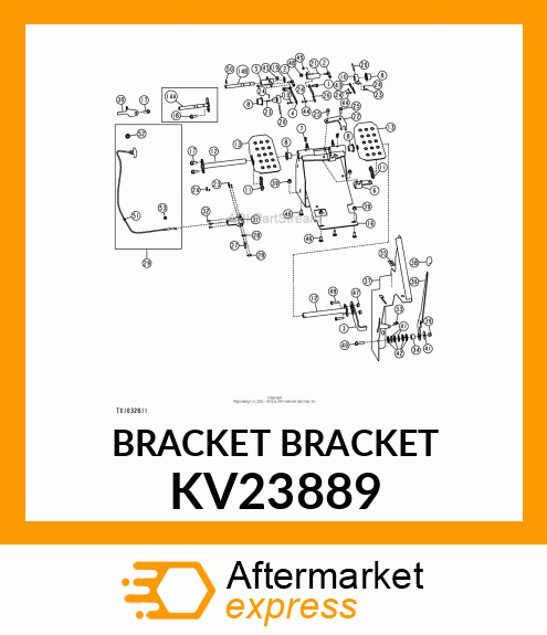 BRACKET BRACKET KV23889