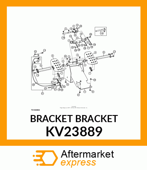 BRACKET BRACKET KV23889