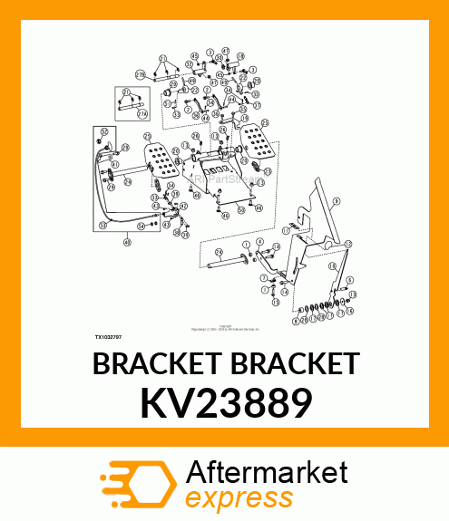 BRACKET BRACKET KV23889