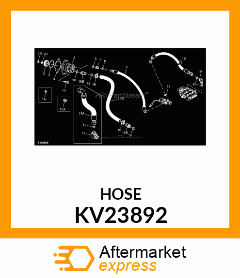 HOSE, HYDRAULIC KV23892