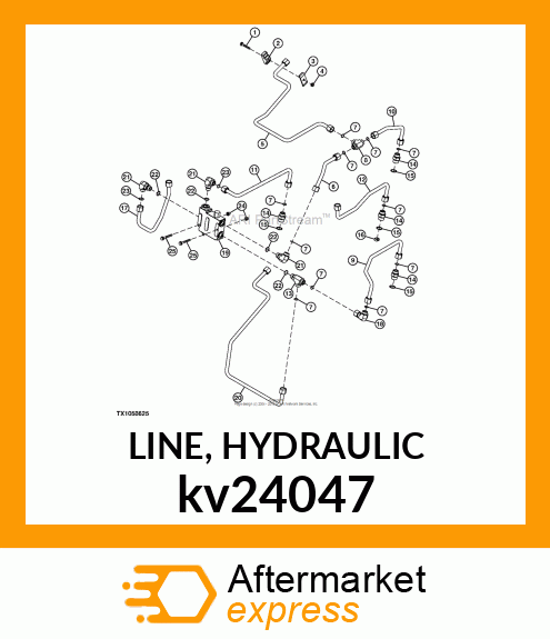 LINE, HYDRAULIC kv24047