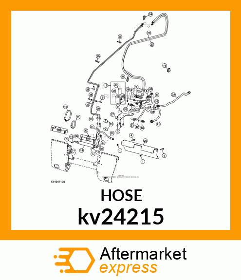 HOSE, HYDRAULIC kv24215