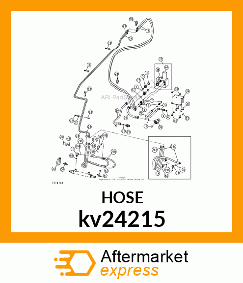 HOSE, HYDRAULIC kv24215