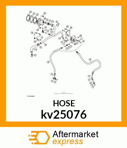 HYDRAULIC HOSE kv25076