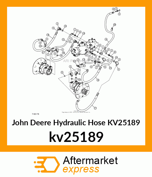 HYDRAULIC HOSE KV25189