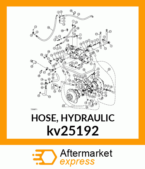 HOSE, HYDRAULIC kv25192