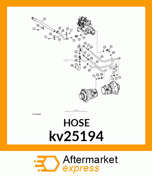 HOSE, HYDRAULIC kv25194