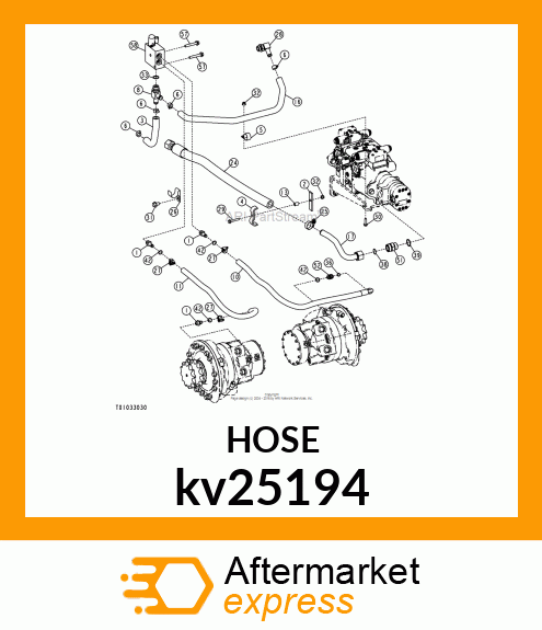 HOSE, HYDRAULIC kv25194