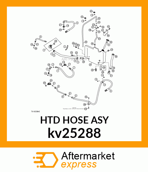 HOSE, HYDRAULIC kv25288