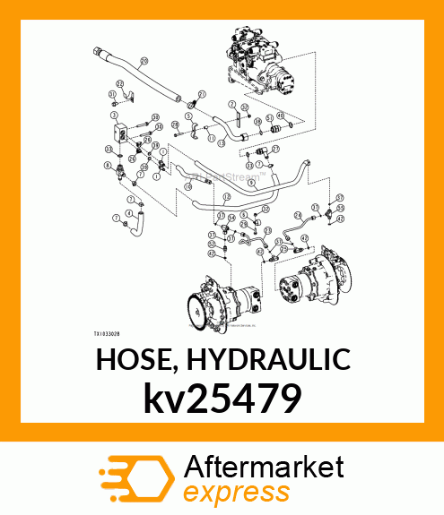 HOSE, HYDRAULIC kv25479