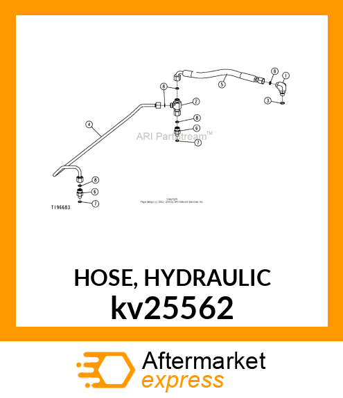 HOSE, HYDRAULIC kv25562