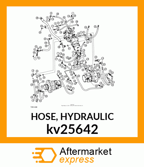 HOSE, HYDRAULIC kv25642