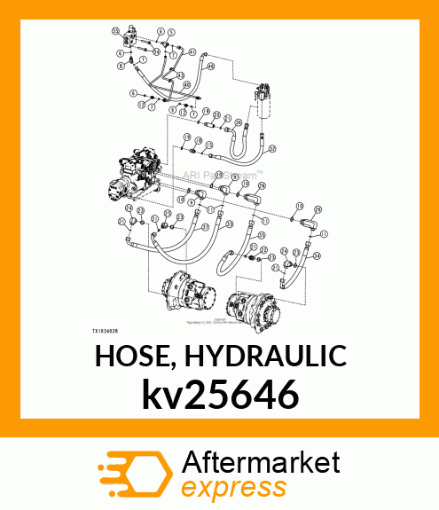 HOSE, HYDRAULIC kv25646