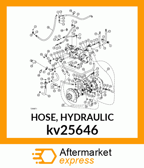 HOSE, HYDRAULIC kv25646