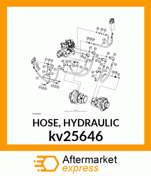 HOSE, HYDRAULIC kv25646