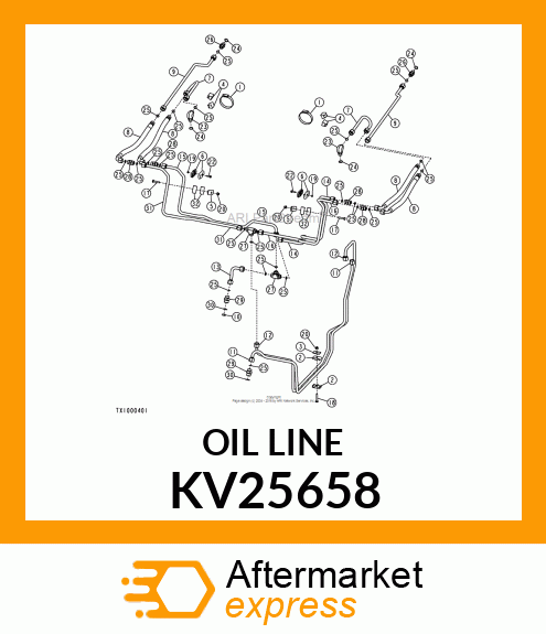 OIL LINE KV25658