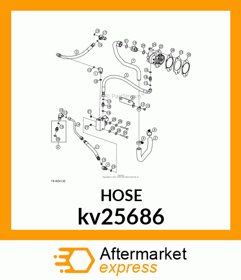 HOSE, HYDRAULIC kv25686