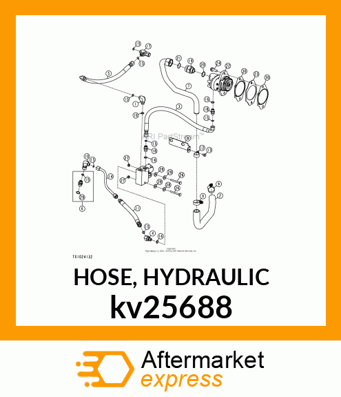 HOSE, HYDRAULIC kv25688