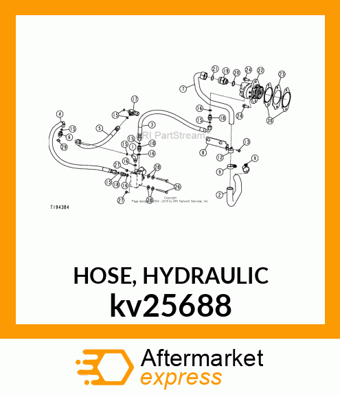 HOSE, HYDRAULIC kv25688