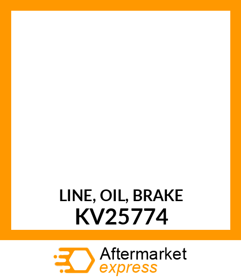 LINE, OIL, BRAKE KV25774