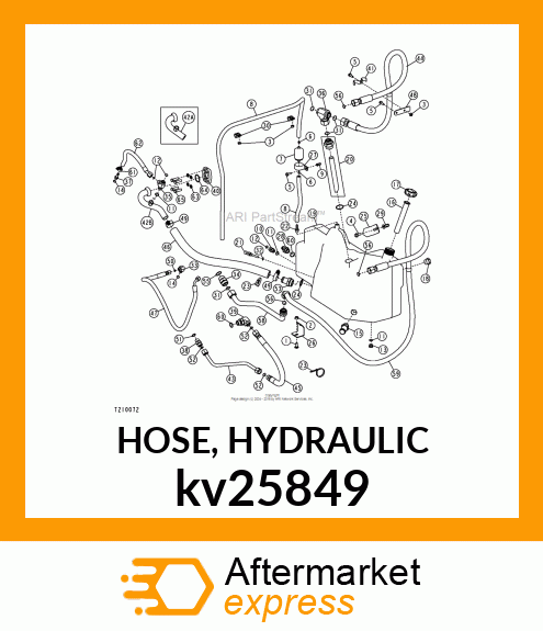 HOSE, HYDRAULIC kv25849