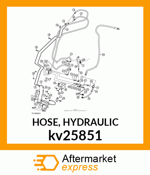 HOSE, HYDRAULIC kv25851