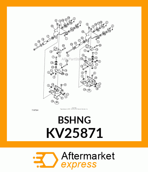 SPACER, CENTERING MECHANISM KV25871