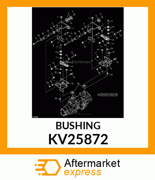 BUSHING, CENTERING SPRING CENTERING KV25872