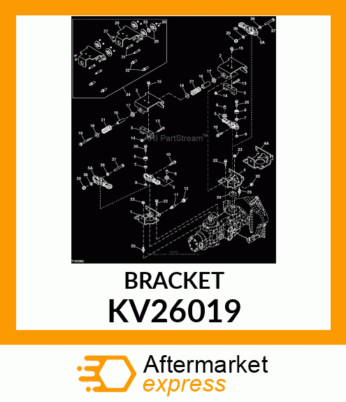 BRACKET, TOP CENTERING PLATE TOP CE KV26019