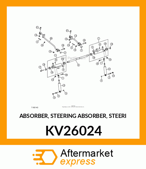 ABSORBER, STEERING ABSORBER, STEERI KV26024