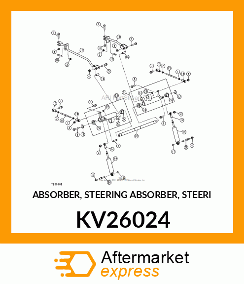 ABSORBER, STEERING ABSORBER, STEERI KV26024